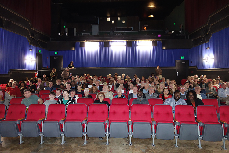 Capri Theater Audience for Bill Traylor Chasing Ghosts